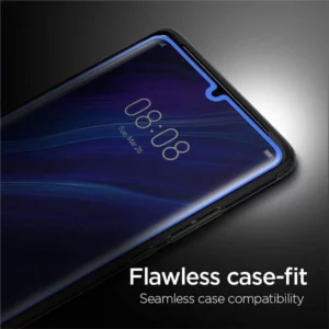 Szkło hartowane Spigen Glas.tR Slim na Huawei P30 Pro - czarne