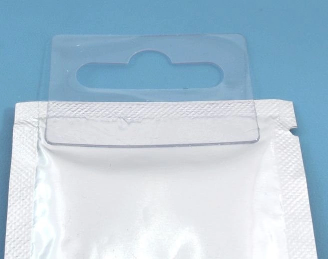 Samoprzylepna zawieszka na produkty z przezroczystej folii PCV eurozawieszka eurodziurka 34mm x 47mm - zestaw 1000 szt. - obrazek 2