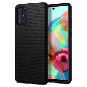 Etui Spigen Liquid Air na Samsung Galaxy A51 - czarny mat