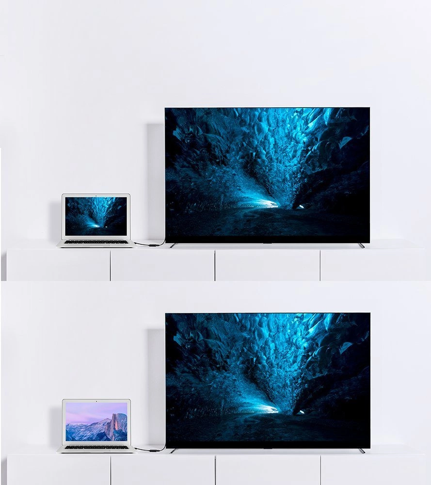 Ugreen przejściówka kabel przewód z DisplayPort (męski) na HDMI (żeński) (jednokierunkowy) 1080P 60Hz 12bit czarny (40362) - obrazek 6