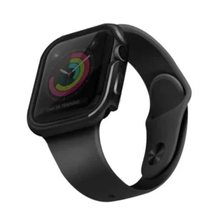 Etui UNIQ Valencia na Apple Watch 4 / 5 / 6 / SE 44mm - szare