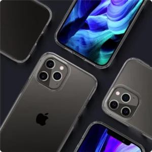 Etui Spigen Liquid Crystal na iPhone 12 / iPhone 12 Pro - przezroczyste
