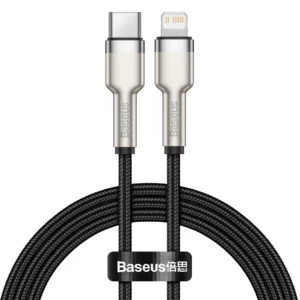 Kabel Baseus CATLJK-A01 Lightning - USB-C PD 20W 480Mb/s 1m - czarny