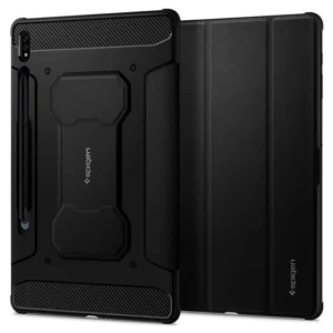 Etui Spigen Rugged Armor Pro na Samsung Galaxy Tab S7+ / S8+ 12.4'' - czarne