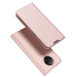 DUX DUCIS Skin Pro kabura etui pokrowiec z klapką Xiaomi Redmi Note 9T 5G różowy